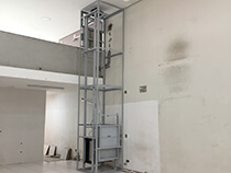 Elevador monta prato com estrutura alto portante - 4